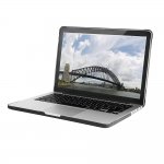 STM Dux Rugged Case - удароустойчив хибриден кейс за Apple MacBook Pro Retina 13 (черен-прозрачен) 1