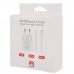 Huawei Quick Charger AP32 incl. USB-C Cable HW-059200EHQ - захранване с технология за бързо зареждане и USB-C кабел (бял) (ритейл опаковка) 5