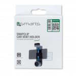 4smarts Snapclip Car Vent Holder - поставка за радиатора на кола за смартфони до 85 мм. на ширина 5