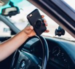 Quad Lock Car Kit - уникална поставка за кола с удароустойчив кейс за iPhone 8, iPhone 7 6