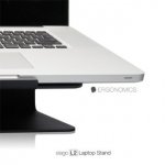 Elago L2 STAND - дизайнерска алуминиева поставка за MacBook и преносими компютри (черна) 4