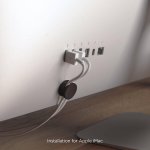 Elago Cable Management Button - 7 броя стилни органайзери за кабели (черен) 5