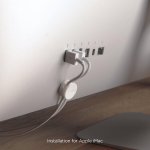 Elago Cable Management Button - 7 броя стилни органайзери за кабели (бял) 5
