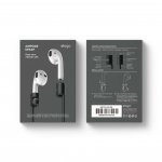 Elago AirPods Strap - тънко силиконово въженце за безжични слушалки Apple AirPods (черен) 7