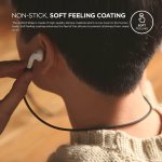 Elago AirPods Strap - тънко силиконово въженце за безжични слушалки Apple AirPods (черен) 5