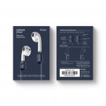 Elago AirPods Strap - тънко силиконово въженце за безжични слушалки Apple AirPods (индиго) 7