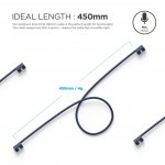 Elago AirPods Strap - тънко силиконово въженце за безжични слушалки Apple AirPods (индиго) 4