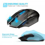 TeckNet WM289 Wireless Gaming Mouse 4000 DPI - безжична гейминг мишка (за Mac и PC) 2