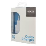 Sony Ericsson Quick Charger EP881 - захранване и microUSB кабел за смартфони и мобилни устройства (бял) 1