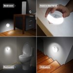 TeckNet LED09 3-Pack Motion Sensor LED Night Light - сензор за движение и LED нощна светлина  4