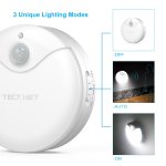 TeckNet LED09 3-Pack Motion Sensor LED Night Light - сензор за движение и LED нощна светлина  3