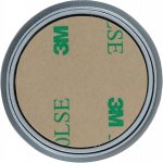 Knomo Magnet Mag Mount - магнитна поставка за табло на кола и всякакви гладки повърхности за смартфони (сребриста) 4