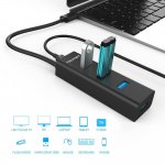 TeckNet HU04 USB 3.0 HUB - USB хъб с 4 USB 3.0 порта 4