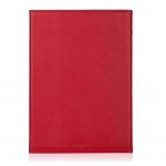 Knomo Premium Leather Folio with Case - луксозен кожен (естествена кожа) калъф и поставка за iPad Air 2 (червен) 3