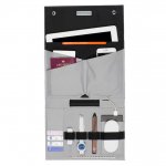 Knomo Shoreditch Knomad Portable Organiser - калъф и органайзер за таблети до 10 инча (черен) 5