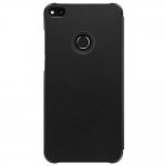 Huawei Flip Cover - полиуретанов калъф за Huawei Honor 8 Lite (черен) 1