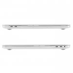 Moshi iGlaze Case - матиран предпазен кейс за MacBook Pro 15 Touch Bar (прозрачен-мат) 5