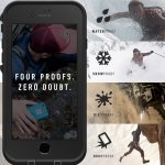 LifeProof Fre Touch ID - ударо и водоустойчив кейс за iPhone 8 Plus, iPhone 7 Plus (син) 4