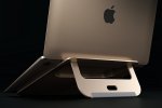 Satechi Aluminium Laptop Stand - преносима алуминиева поставка за MacBook и лаптопи (златиста) 7