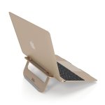Satechi Aluminium Laptop Stand - преносима алуминиева поставка за MacBook и лаптопи (златиста) 4