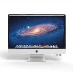 Satechi 4-Port Aluminium Clamp Hub - алуминиев 4-портов USB 3.0 хъб за iMac 5