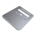Satechi Aluminium Laptop Stand - преносима алуминиева поставка за MacBook и лаптопи (тъмносива) 2