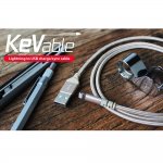 Torrii KeVable Lightning to USB (1 meter) - изключително здрав кевларен Lightning кабел за iPhone, iPad, iPod с Lightning (1 метър) (златист) 1