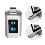 Satechi USB-C Power Meter - уред измерване на ампеража, волтаж и амперчасове за USB-C устройства 3