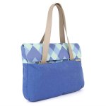 STM Grace Deluxe Laptop Sleeve - дизайнерска чанта с дръжки за MacBook Pro Retina 13 и преносими компютри до 13 инча (светлосин) 1