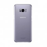 Samsung Clear Cover Case EF-QG955CVEGWW - оригинален TPU кейс за Samsung Galaxy S8 Plus (прозрачен-виолетов)  2