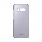 Samsung Clear Cover Case EF-QG950CVEGWW - оригинален TPU кейс за Samsung Galaxy S8 (прозрачен-виолетов)  4