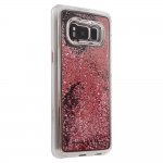 CaseMate Waterfall Case - дизайнерски кейс с висока защита за Samsung Galaxy S8 (розово злато) 2