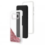 CaseMate Waterfall Case - дизайнерски кейс с висока защита за Samsung Galaxy S8 (розово злато) 3