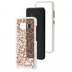 CaseMate Karat Case - дизайнерски кейс с елементи от розово злато и висока защита за Samsung Galaxy S8 Plus (розово злато) 3