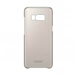 Samsung Clear Cover Case EF-QG950CFEGWW - оригинален TPU кейс за Samsung Galaxy S8 (прозрачен-златист)  3