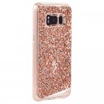 CaseMate Brilliance Case - кейс с висока защита и кристали за Samsung Galaxy S8 Plus (розово злато) 2