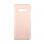 Samsung Clear Cover Case EF-QG955CPEGWW - оригинален TPU кейс за Samsung Galaxy S8 Plus (прозрачен-розов)  3