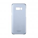 Samsung Clear Cover Case EF-QG955CLEGWW - оригинален TPU кейс за Samsung Galaxy S8 Plus (прозрачен-син)  3