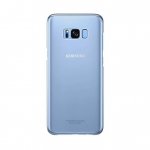 Samsung Clear Cover Case EF-QG955CLEGWW - оригинален TPU кейс за Samsung Galaxy S8 Plus (прозрачен-син)  1