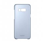 Samsung Clear Cover Case EF-QG955CLEGWW - оригинален TPU кейс за Samsung Galaxy S8 Plus (прозрачен-син)  4