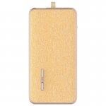 Comma iTravel Power Bank 7000mAh - външна батерия 7000mAh с вграден MFI Lightning кабел за Apple продукти и USB изход за други утсройства (златист) 3