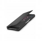 Sony Style Cover SCSF10 - кожен кейс и поставка за Sony Xperia XZ (черен)  1