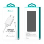 Devia Smart Charger MFI Lightning Suit - захранване за ел. мрежа с USB изход и Lightning кабел за iPhone, iPad и устройства с Lightning порт 3