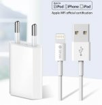 Devia Smart Charger MFI Lightning Suit - захранване за ел. мрежа с USB изход и Lightning кабел за iPhone, iPad и устройства с Lightning порт 2