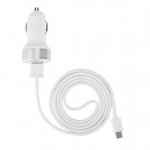 Devia Dual USB Smart Charger USB-C Suit - зарядно за кола с 2xUSB изхода и USB-C кабел за устройства с USB-C стандарт  1