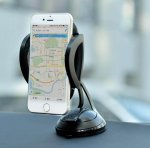 Devia T2 Universal Car Mount Holder - качествена универсална поставка с елементи от стомана за смартфони до 10 см. на ширина 1