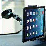Devia T1 Universal Car Mount Holder - качествена универсална поставка за смартфони и таблети до 18 см. на ширина/височина 4