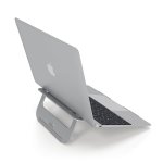 Satechi Aluminium Laptop Stand - преносима алуминиева поставка за MacBook и лаптопи (сребриста) 5