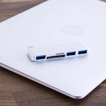 Satechi USB-C USB Hub - мултифункционален хъб за свързване на допълнителна периферия за компютри с USB-C (сребрист) 3