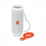 JBL Flip Wireless 4 - водоустойчив безжичен bluetooth спийкър и микрофон за мобилни устройства (бял) 2